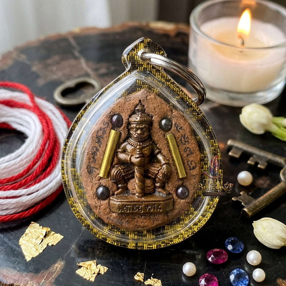 ✨ [The Sovereign of Universal Abundance & Iron-Clad Defense: The Master-Edition] Sacred "Thao Kuwen Maha Lap - Pat Nak" (The Wealth-King & Naga-Guardian) – Special "Lek Nam Phee & Lek Lai" Matrix – Embedded with "Thao Vessavana & Twin Sarika"