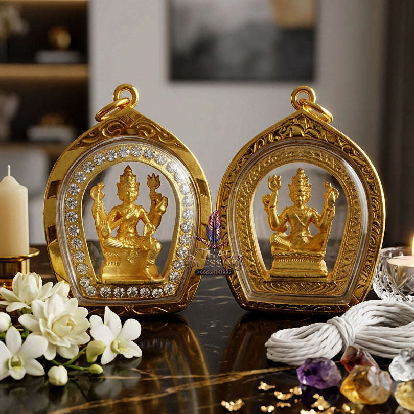 ✨ [The Sovereign of Universal Creation: The 2026 Master-Edition] Sacred "Phra Phrom 4-Face" (The Creator of Cosmic Fortune) – Special "Sacred Gold-Tone" Matrix – Consecrated for Divine Excellence, 2026/2569 Thai Blessing Co By RURUECHA