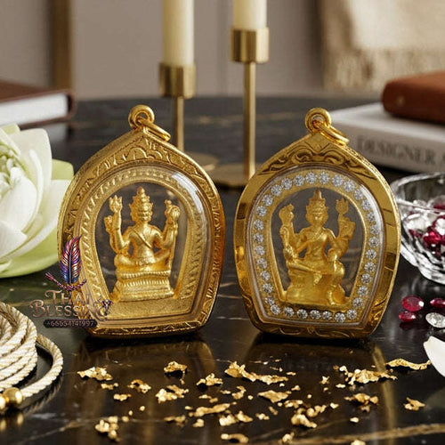 ✨ [The Sovereign of Universal Creation: The 2026 Master-Edition] Sacred "Phra Phrom 4-Face" (The Creator of Cosmic Fortune) – Special "Sacred Gold-Tone" Matrix – Consecrated for Divine Excellence, 2026/2569 Thai Blessing Co By RURUECHA