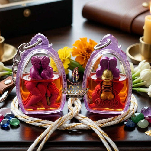 ✨ [The Sovereign of Universal Desire: Master-Oil Edition] Sacred "Inn Khu Saneh Yot Chai" (The Couple of Supreme Masculine Attraction) – Specialized Relic for Gay, Bisexual & Male-Seeking-Male Magnetism Thai Blessing Co By RURUECHA