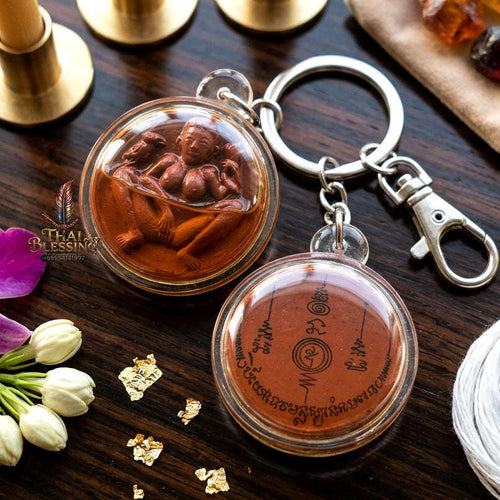 ✨ [The Sovereign of Unstoppable Desire: Master-Oil Edition] Sacred "Nang Dokthong La Sawat" (The Golden Flower Maiden Hunting Passion) – Master-Blessed by Luang Pho Yot, Wat Pa Ban Sang (2021) Thai Blessing Co By RURUECHA
