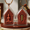 ✨ [The Sovereign of Unstoppable Mastery: The 2012 Master-Edition] Sacred "Khun Phaen Khaen-On" (The Supple-Armed Warrior) – Back-Inlaid with Sacred Bullet Casing – Master-Blessed by Phra Kru Noi, Wat Chai Mongkhon, Suphan Buri (2012/2555) Thai