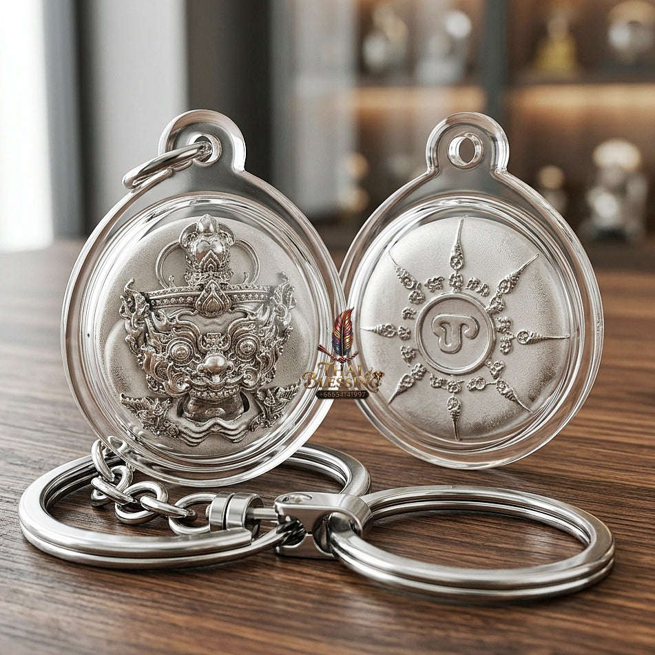 💥 THE SOVEREIGN SILVER BUTTON OF SUPREME VICTORY & PROTECTION: THE PICHAI SOMBAT!  Sacred "Met Kradum Phichai Sombat (Victory & Protection Button) Thai Blessing Co By RURUECHA