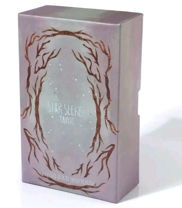 The Star Seeker Tarot Deck – 79 Exquisite Cards with Paper Manual, Compact 12 x 7 cm Card Game for Self-Reflection