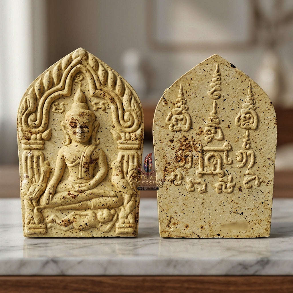 💥 THE STUNNING SOUTHERN MASTERPIECE OF ULTIMATE MILLIONAIRE WEALTH & PURE HOLY POWDER PRESTIGE: THE WAT SUCHON KHUNPHAEN YOT SETTHI (PURE WHITE HOLY POWDER EDITION, BE 2564)! Thai Blessing Co By RURUECHA