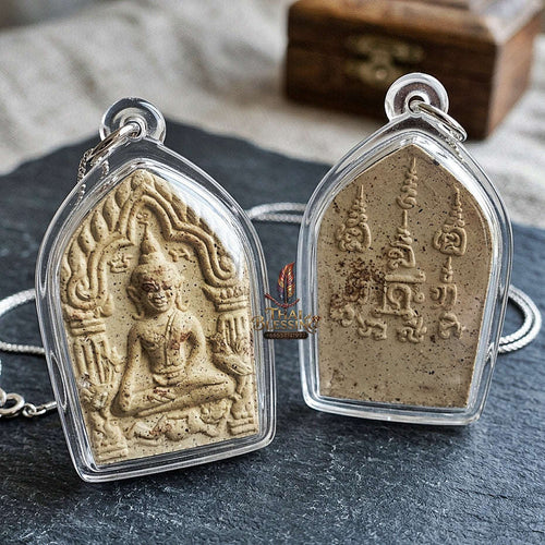 💥 THE STUNNING SOUTHERN MASTERPIECE OF ULTIMATE MILLIONAIRE WEALTH & PURE HOLY POWDER PRESTIGE: THE WAT SUCHON KHUNPHAEN YOT SETTHI (PURE WHITE HOLY POWDER EDITION, BE 2564)! Thai Blessing Co By RURUECHA