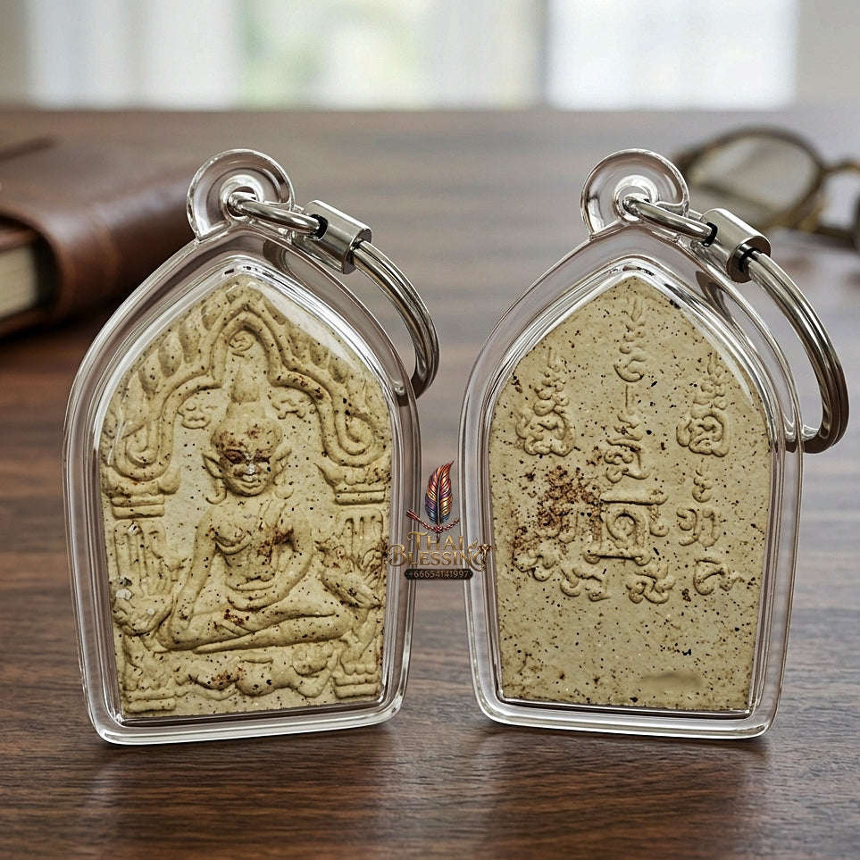 💥 THE STUNNING SOUTHERN MASTERPIECE OF ULTIMATE MILLIONAIRE WEALTH & PURE HOLY POWDER PRESTIGE: THE WAT SUCHON KHUNPHAEN YOT SETTHI (PURE WHITE HOLY POWDER EDITION, BE 2564)! Thai Blessing Co By RURUECHA