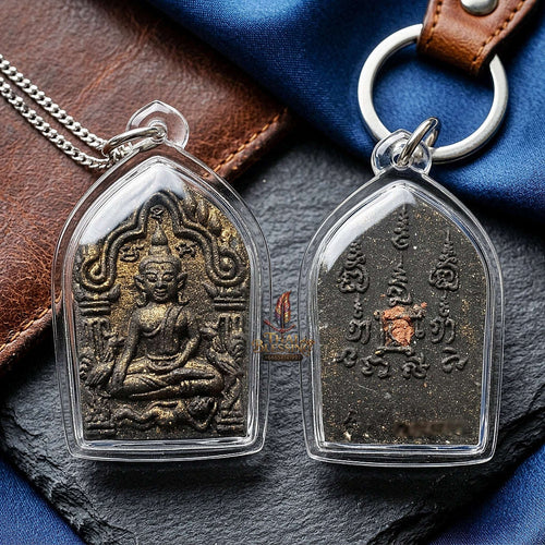 💥 THE STUNNING SOUTHERN MASTERPIECE OF ULTIMATE WEALTH & GOLDEN PAT-THONG PRESTIGE: THE WAT SUCHON KHUNPHAEN YOT SETTHI (HOLY POWDER & GOLD-PAINTED EDITION, BE 2564)! Thai Blessing Co By RURUECHA