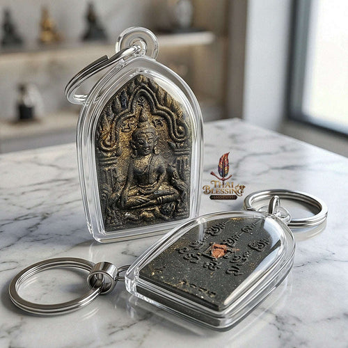 💥 THE STUNNING SOUTHERN MASTERPIECE OF ULTIMATE WEALTH & GOLDEN PAT-THONG PRESTIGE: THE WAT SUCHON KHUNPHAEN YOT SETTHI (HOLY POWDER & GOLD-PAINTED EDITION, BE 2564)! Thai Blessing Co By RURUECHA