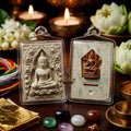 ✨ [The Supreme Beacon of Fortune & Prosperity] Sacred Phra Somdej "Phut Hiran" (Golden Buddha) – Master-Blessed by Kruba Subin Sumetho (2012 "Forest Garden Creation" - Wai Kru Edition)