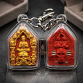 💥 THE SUPREME ISAN NECROMANTIC MASTERPIECE OF GHOST-PHRAI ALLURE & GOLDEN-FACE SOVEREIGNTY: THE LUANG PU VIANG WAT SAWANG NHONG CHAD KHUN PHAEN PHONG PHRA PHON GANG PHUT NHA THONG (RED HERB EDITION, BE 2559)! Thai Blessing Co By RURUECHA