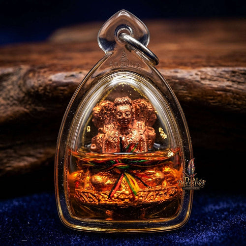 💥 THE SUPREME MASTER-GRADE DUAL-SPIRIT SEDUCTION PENDANT: THE KRU BA DHECH ONG KRU PHRAI SAWAT!  Sacred "Khun Phaen Phrai Sawat Phrai Song Nang Ong Kru Thai Blessing Co By RURUECHA