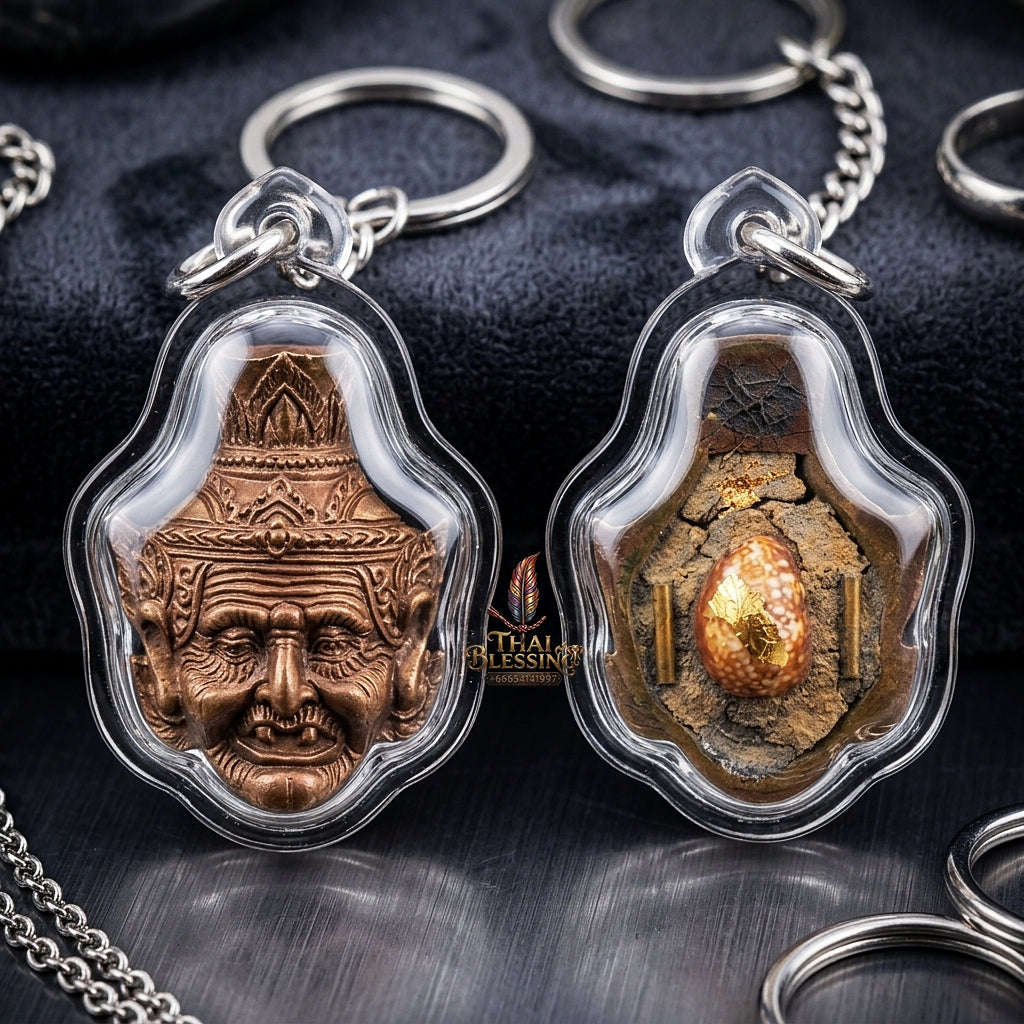 💥 THE SUPREME MASTERPIECE OF DIVINE HERMIT SOVEREIGNTY & WAT KLANG BANG KHAU ALCHEMY: THE PHRA ACHAN SANYA PHRA RUEASI NAROD (JINDAMANI BEGIA EDITION)! Thai Blessing Co By RURUECHA