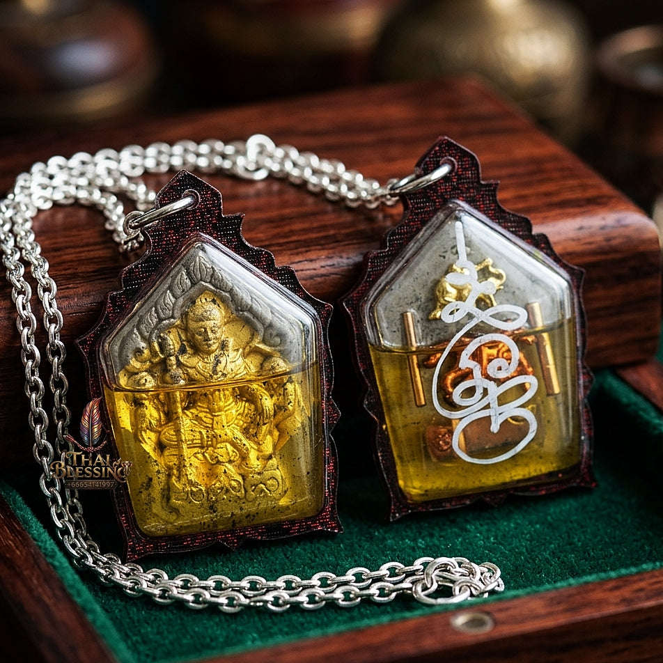 💥 THE SUPREME MASTERPIECE OF NECROMANTIC SEDUCTION: THE PRAI KUMAN KHUN PHAEN TON RAK!  Sacred "Khun Phaen Ton Rak Saen Saneh (Supreme Love & Charm Khun Phaen) Thai Blessing Co By RURUECHA