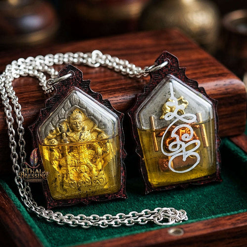 💥 THE SUPREME MASTERPIECE OF NECROMANTIC SEDUCTION: THE PRAI KUMAN KHUN PHAEN TON RAK!  Sacred "Khun Phaen Ton Rak Saen Saneh (Supreme Love & Charm Khun Phaen) Thai Blessing Co By RURUECHA