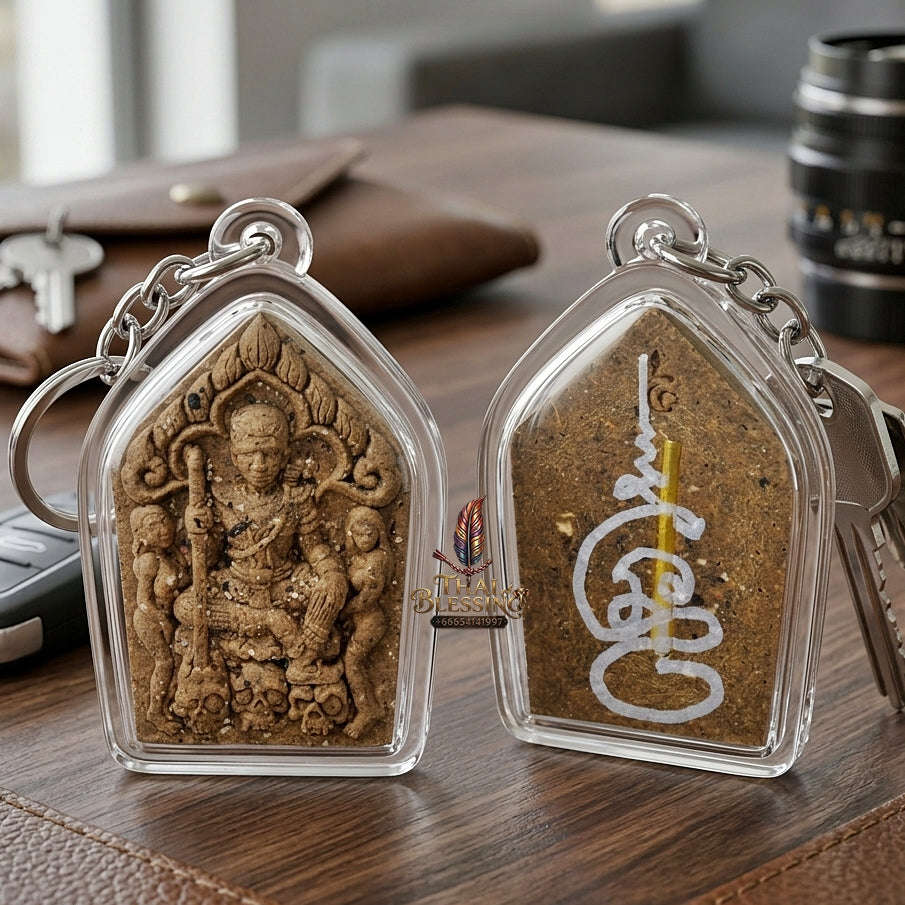 💥 THE SUPREME MASTERPIECE OF POTENT TWIN-HERB INFLUENCE: THE YA FAED KHUN PHAEN TON RAK!  Sacred "Khun Phaen Ton Rak Saen Saneh (Supreme Love & Charm Khun Phaen) Thai Blessing Co By RURUECHA