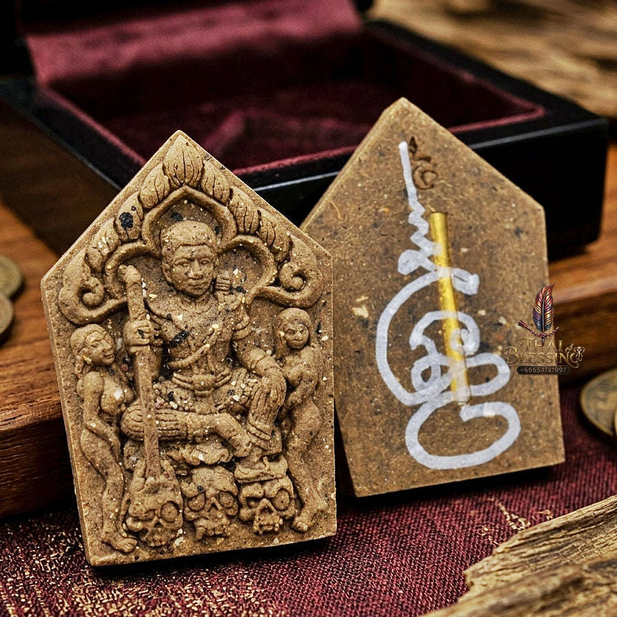 💥 THE SUPREME MASTERPIECE OF POTENT TWIN-HERB INFLUENCE: THE YA FAED KHUN PHAEN TON RAK!  Sacred "Khun Phaen Ton Rak Saen Saneh (Supreme Love & Charm Khun Phaen) Thai Blessing Co By RURUECHA