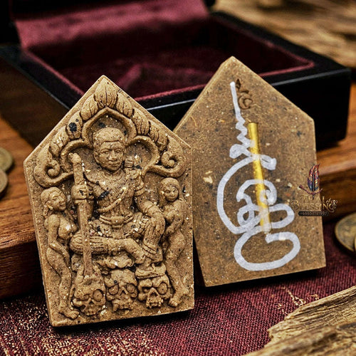 💥 THE SUPREME MASTERPIECE OF POTENT TWIN-HERB INFLUENCE: THE YA FAED KHUN PHAEN TON RAK!  Sacred "Khun Phaen Ton Rak Saen Saneh (Supreme Love & Charm Khun Phaen) Thai Blessing Co By RURUECHA