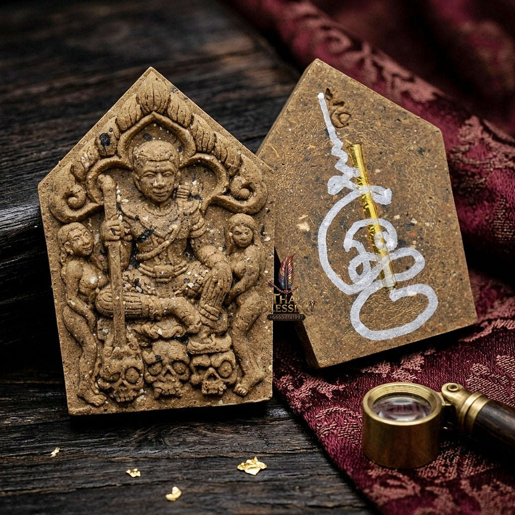 💥 THE SUPREME MASTERPIECE OF POTENT TWIN-HERB INFLUENCE: THE YA FAED KHUN PHAEN TON RAK!  Sacred "Khun Phaen Ton Rak Saen Saneh (Supreme Love & Charm Khun Phaen) Thai Blessing Co By RURUECHA