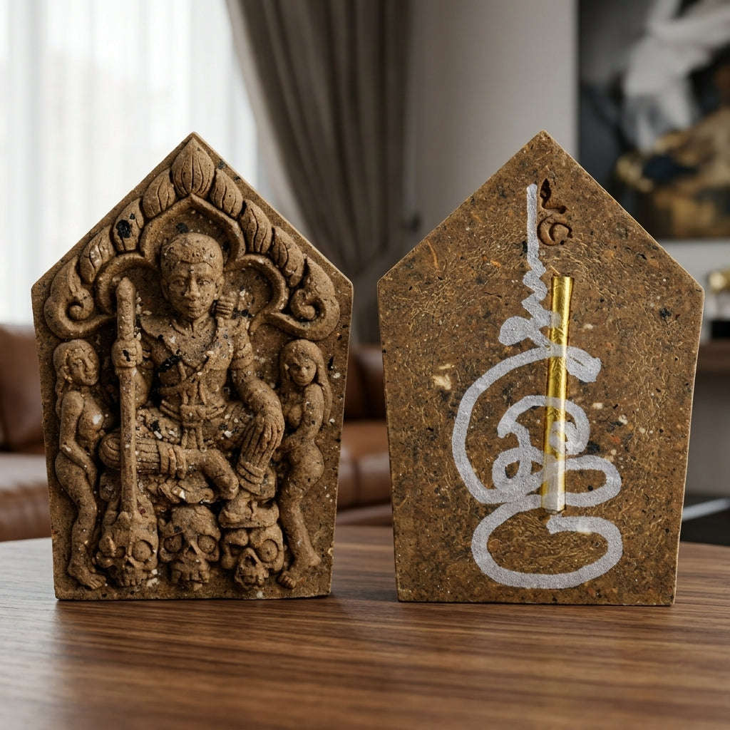 💥 THE SUPREME MASTERPIECE OF POTENT TWIN-HERB INFLUENCE: THE YA FAED KHUN PHAEN TON RAK!  Sacred "Khun Phaen Ton Rak Saen Saneh (Supreme Love & Charm Khun Phaen) Thai Blessing Co By RURUECHA
