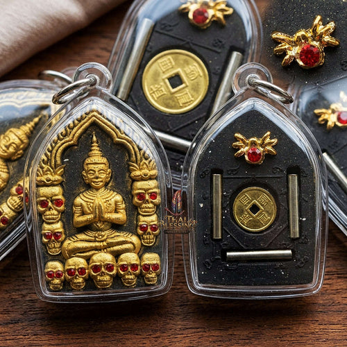 💥 THE SUPREME MILLIONAIRE'S WEALTH MASTERPIECE: THE LUANG PHO KLOM MAHA LAF NGERN LAN KHUN PHAEN!  Sacred "Khun Phaen Phrai Thong Riak Sap Krasip Choke Thai Blessing Co By RURUECHA