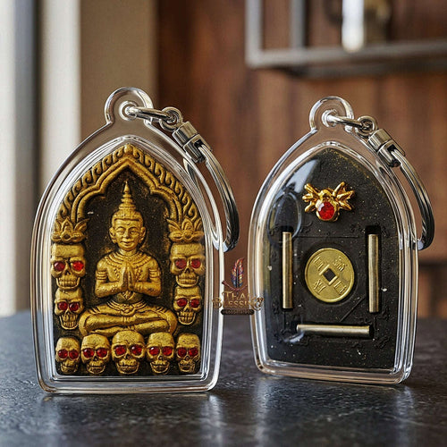 💥 THE SUPREME MILLIONAIRE'S WEALTH MASTERPIECE: THE LUANG PHO KLOM MAHA LAF NGERN LAN KHUN PHAEN!  Sacred "Khun Phaen Phrai Thong Riak Sap Krasip Choke Thai Blessing Co By RURUECHA