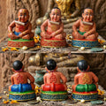 💥 THE SUPREME TRINITY OF WISH-FULFILLING SPIRIT BOYS: THE GUMARN NOI SOMWANG SET! Sacred "Kuman Noi Somwang (Wish-Fulfilling Boy) – Committee Set of 3 Statues