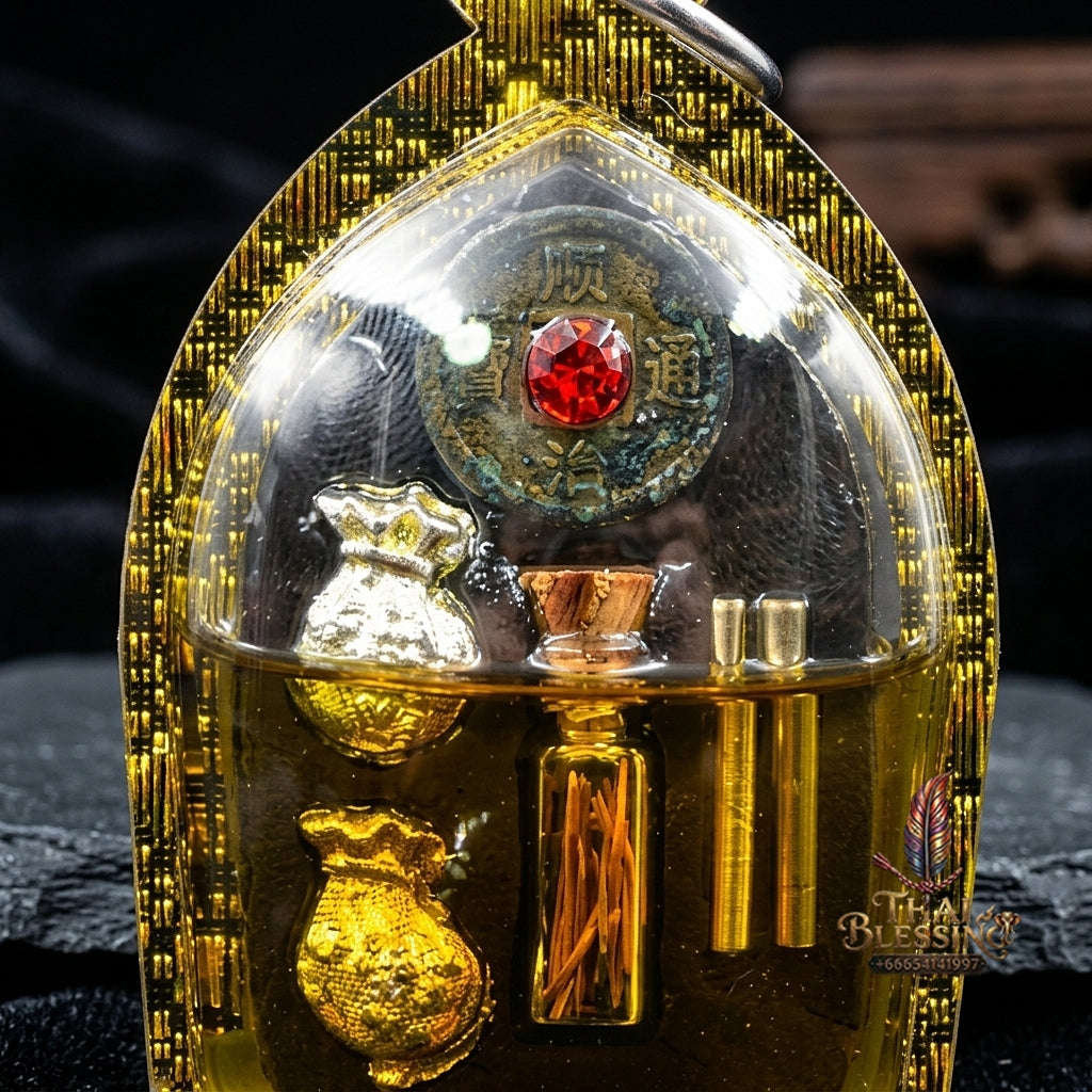 💥 THE SUPREME WHISPERING FORTUNE MASTERPIECE: THE LUANG PHO KLOM MAHA BHUT PHRAI THONG KHUN PHAEN!  Sacred "Khun Phaen Phrai Thong Riak Sap Krasip Choke Thai Blessing Co By RURUECHA