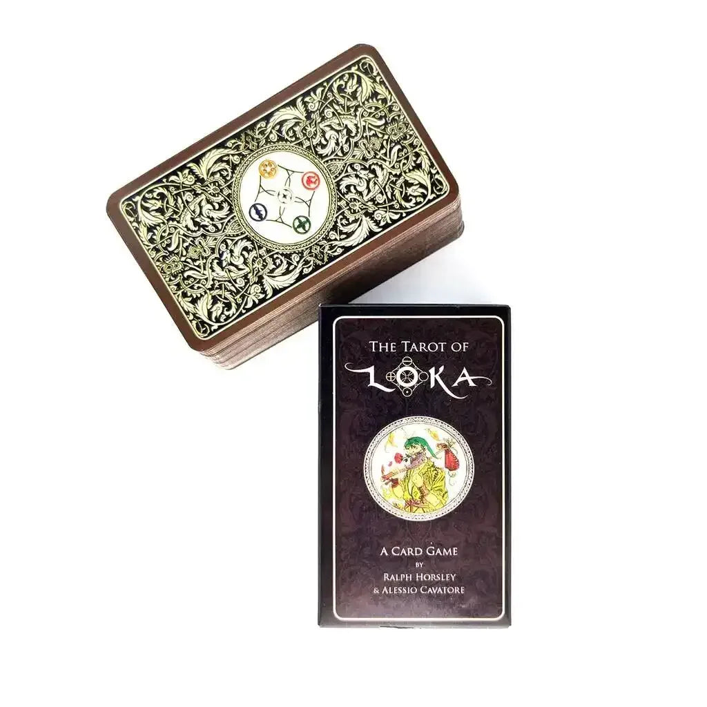 Tarot of Loka – 80-Card Divination and Game Deck Infused with Sacred Blessings for Spiritual Growth and Social Fun