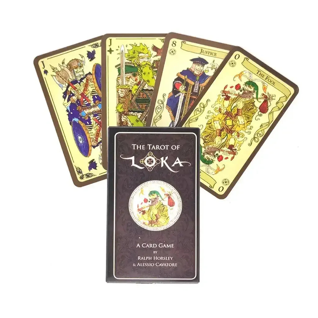 Tarot of Loka – 80-Card Divination and Game Deck Infused with Sacred Blessings for Spiritual Growth and Social Fun