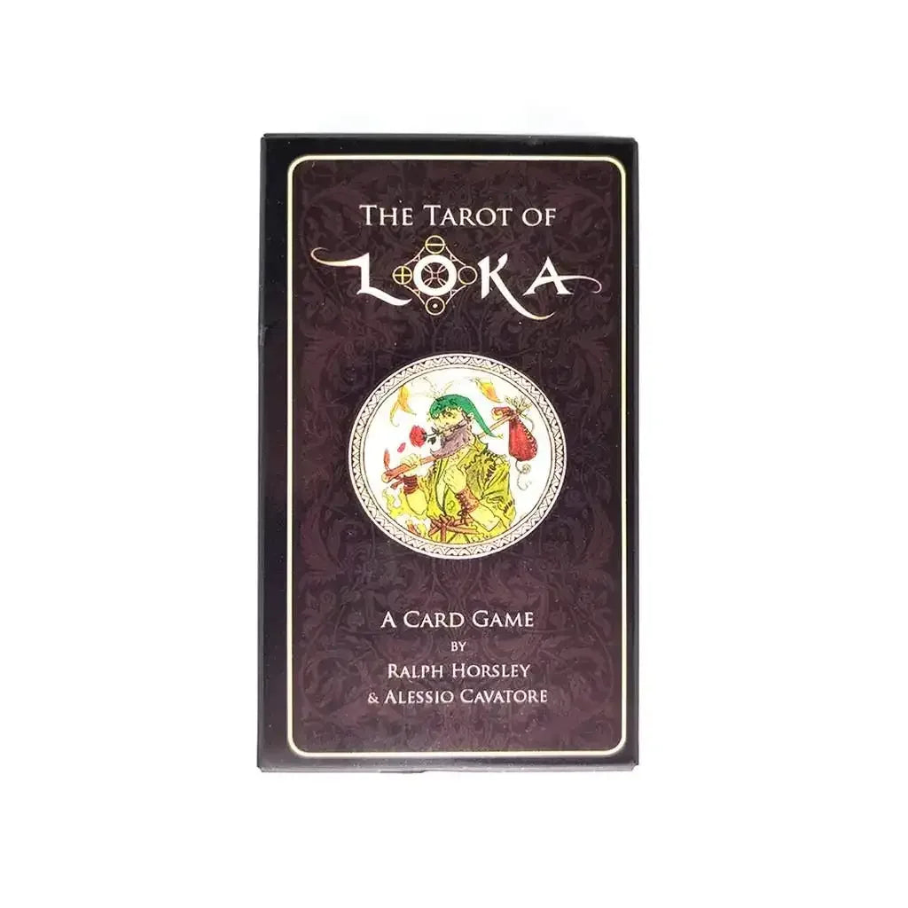 Tarot of Loka – 80-Card Divination and Game Deck Infused with Sacred Blessings for Spiritual Growth and Social Fun