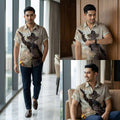 The Timeless Icon Edition Premium Men's Retro Character Graphic Shirt - High-Definition Vintage Animation Art Couples' Matching Halloween Style Hawaiian Beach Shirt, Breathable Quick-Dry Urban-Holiday Short-Sleeve Apparel Thai Blessing Co By