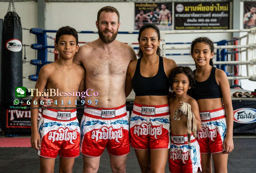 🏮 The Titan Striker: Professional Heavyweight Satin Muay Thai Shorts – Modern High-Performance Combat Trunks, Handcrafted Premium Quality for Adults and Kids