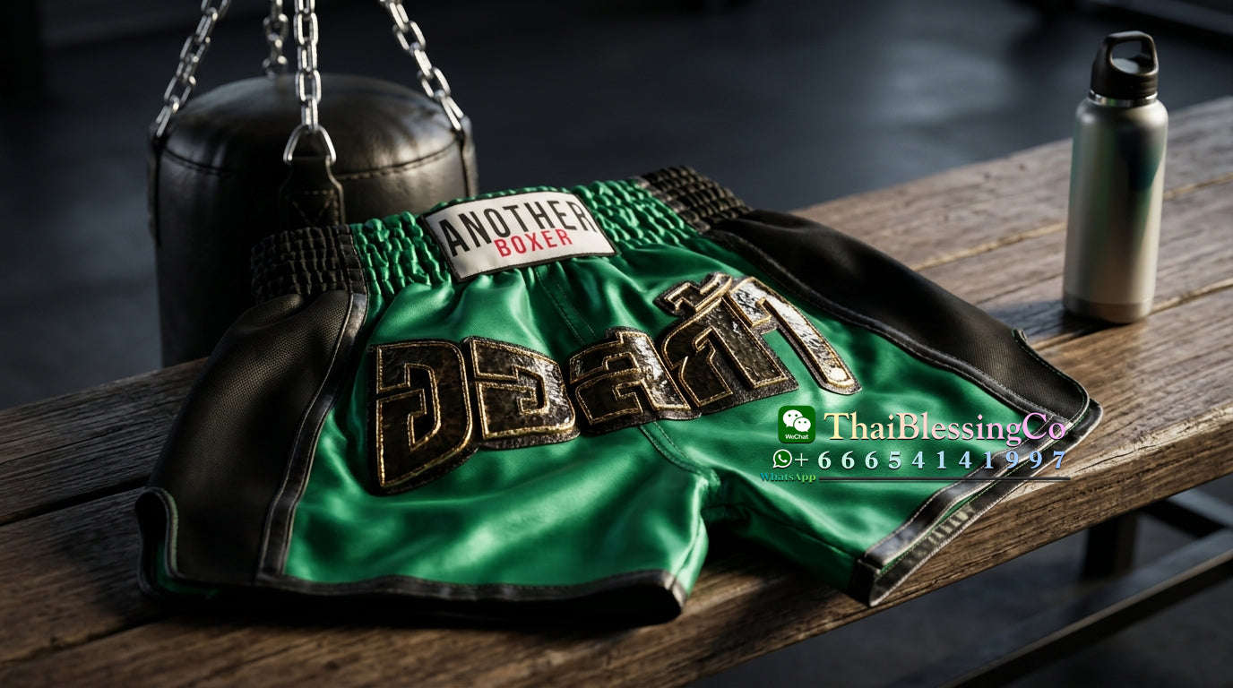 🏮 The Titan Striker: Professional Heavyweight Satin Muay Thai Shorts – Modern High-Performance Combat Trunks, Handcrafted Premium Quality for Adults and Kids