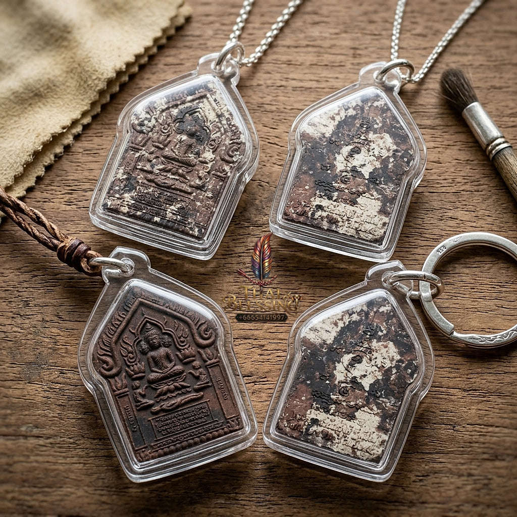 💥 THE ULTIMATE MASTER-GRADE CONCENTRATED ALCHEMY: THE LUANG PHO WAN KHUN PHAEN PHLAI KGAEO (GON KROK EDITION)!  Sacred "Khun Phaen Phlai Kaeo – Gon Krok Thai Blessing Co By RURUECHA