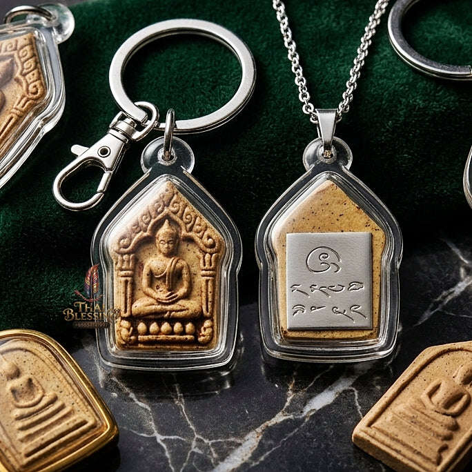 💥 THE ULTIMATE PAN-ASIAN MASTERPIECE OF 3-YEAR MULTI-MASTER CONSECRATION: THE BAAN KHUM TEWA KHUN PHAEN MAHA SANEH MUEN MON (SPECIALLY PAINTED MASTER TEACHER EDITION)! Thai Blessing Co By RURUECHA