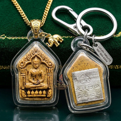 💥 THE ULTIMATE PAN-ASIAN MASTERPIECE OF 3-YEAR MULTI-MASTER CONSECRATION: THE BAAN KHUM TEWA KHUN PHAEN MAHA SANEH MUEN MON (SPECIALLY PAINTED MASTER TEACHER EDITION)! Thai Blessing Co By RURUECHA