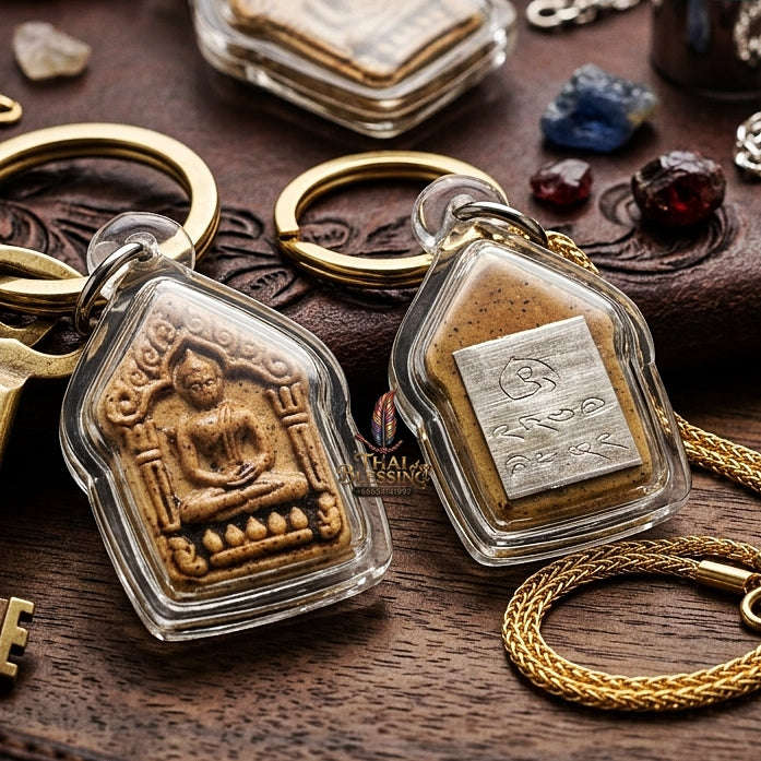 💥 THE ULTIMATE PAN-ASIAN MASTERPIECE OF 3-YEAR MULTI-MASTER CONSECRATION: THE BAAN KHUM TEWA KHUN PHAEN MAHA SANEH MUEN MON (SPECIALLY PAINTED MASTER TEACHER EDITION)! Thai Blessing Co By RURUECHA