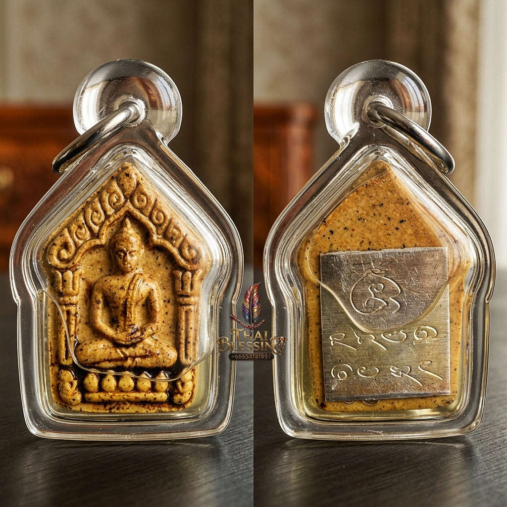 💥 THE ULTIMATE PAN-ASIAN MASTERPIECE OF 3-YEAR MULTI-MASTER CONSECRATION: THE BAAN KHUM TEWA KHUN PHAEN MAHA SANEH MUEN MON (SPECIALLY PAINTED MASTER TEACHER EDITION)! Thai Blessing Co By RURUECHA