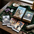 The Unveiled Tarot Deck (80 Pcs Special Edition by Jesse Lonergan) - 12x7cm 350GSM Double-Embossed Cards in Rigid Box for Intuitive Readings & Collectors