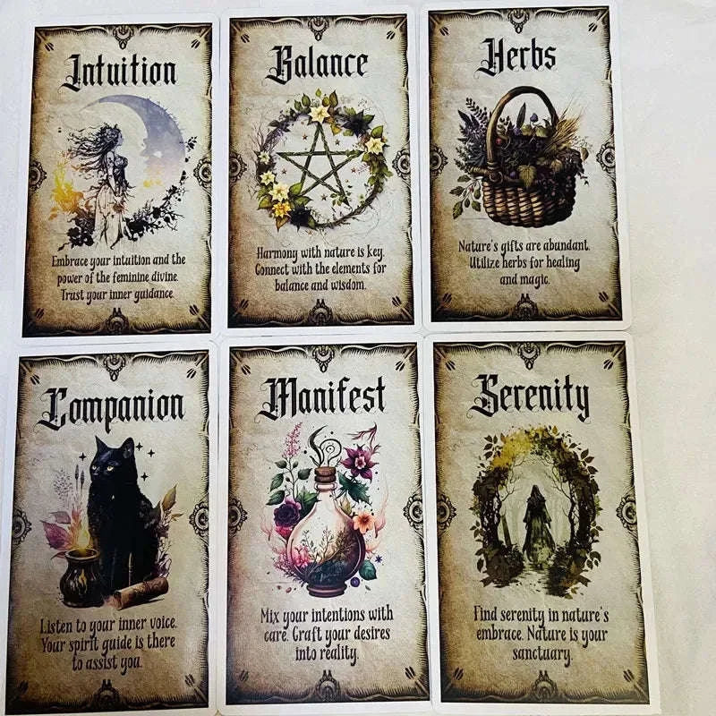 The Witch – Represents intuition, magic, and inner power; encourages trusting your instincts.