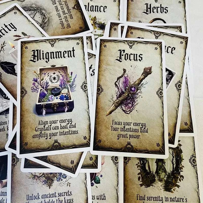The Witch – Represents intuition, magic, and inner power; encourages trusting your instincts.