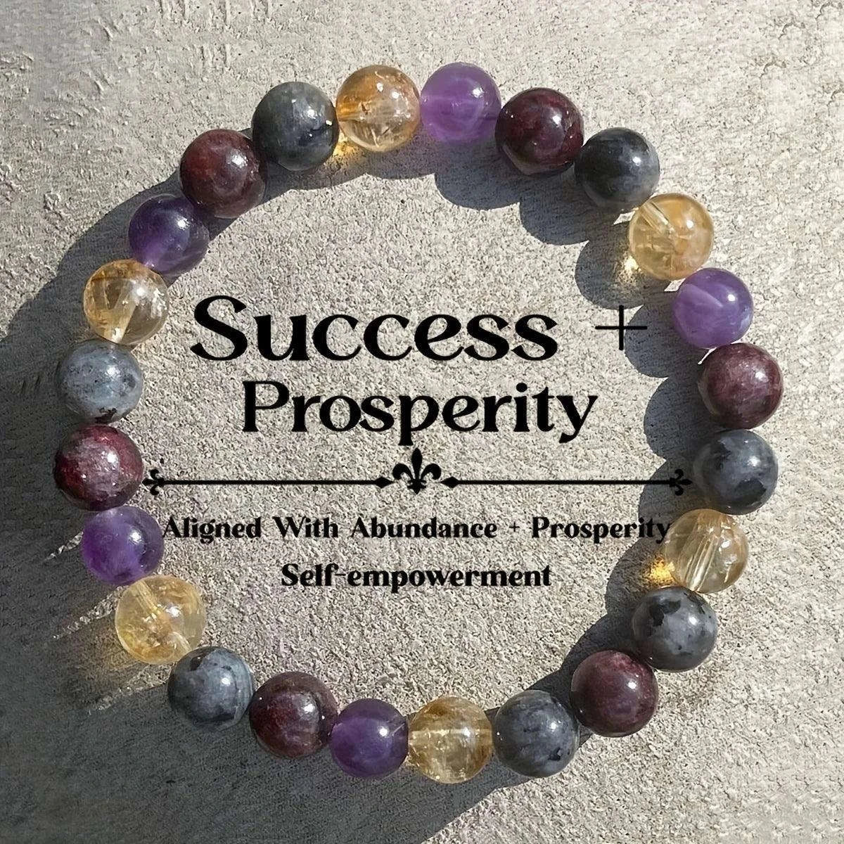 🌙🔥 The "Yin-Yang" Success Bracelet: Moonstone & Red Agate for Wealth & Intuition