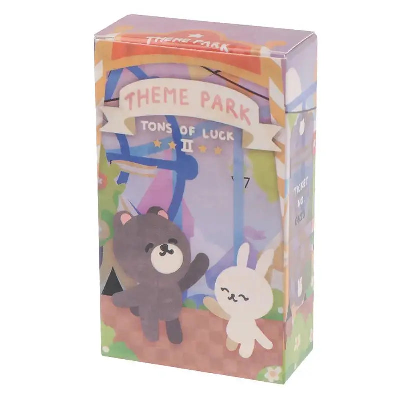 🎡Theme Park Tarot Card Prophecy Deck – Family Party Board Game for Divination, Fate, and Fortune Telling