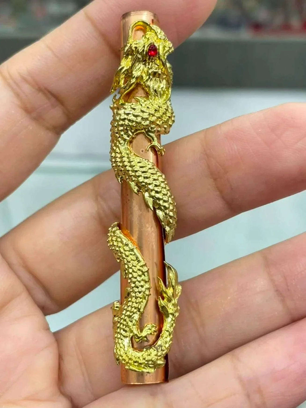 ✨ Thousand-Billion Dragon Takrut Amulet – Supreme Protection & Prosperity by Luang Pho Supoj, Wat Srisongtham
