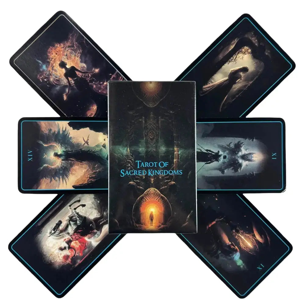 🔥Three Kingdoms Tarot Deck – 78-Card English Version Inspired by Historical Legends for Divination and Fun Party Board Game