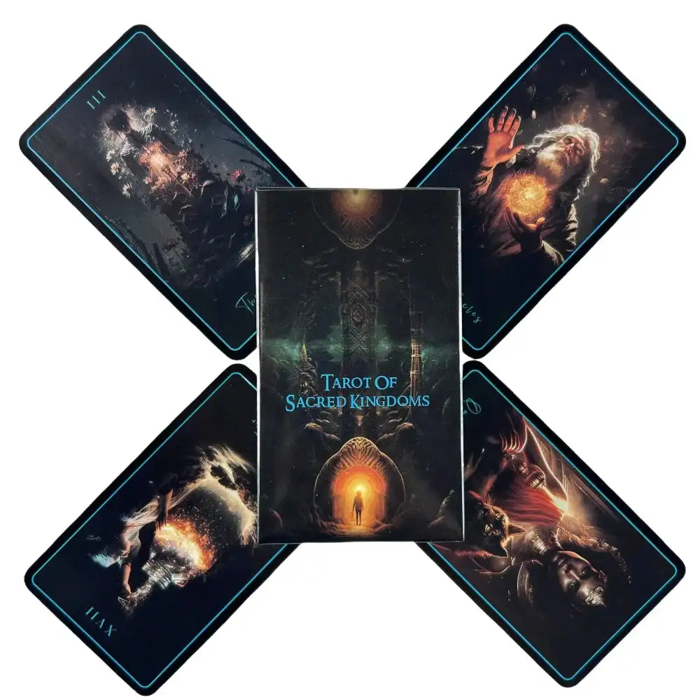 🔥Three Kingdoms Tarot Deck – 78-Card English Version Inspired by Historical Legends for Divination and Fun Party Board Game