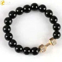 ✨ Tiger Eye 7 Chakras 108 Mala Bracelet – Natural Stone 6mm Beaded Tibetan Buddhist Yoga Jewelry