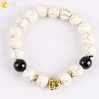✨ Tiger Eye 7 Chakras 108 Mala Bracelet – Natural Stone 6mm Beaded Tibetan Buddhist Yoga Jewelry