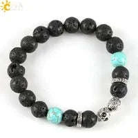 ✨ Tiger Eye 7 Chakras 108 Mala Bracelet – Natural Stone 6mm Beaded Tibetan Buddhist Yoga Jewelry